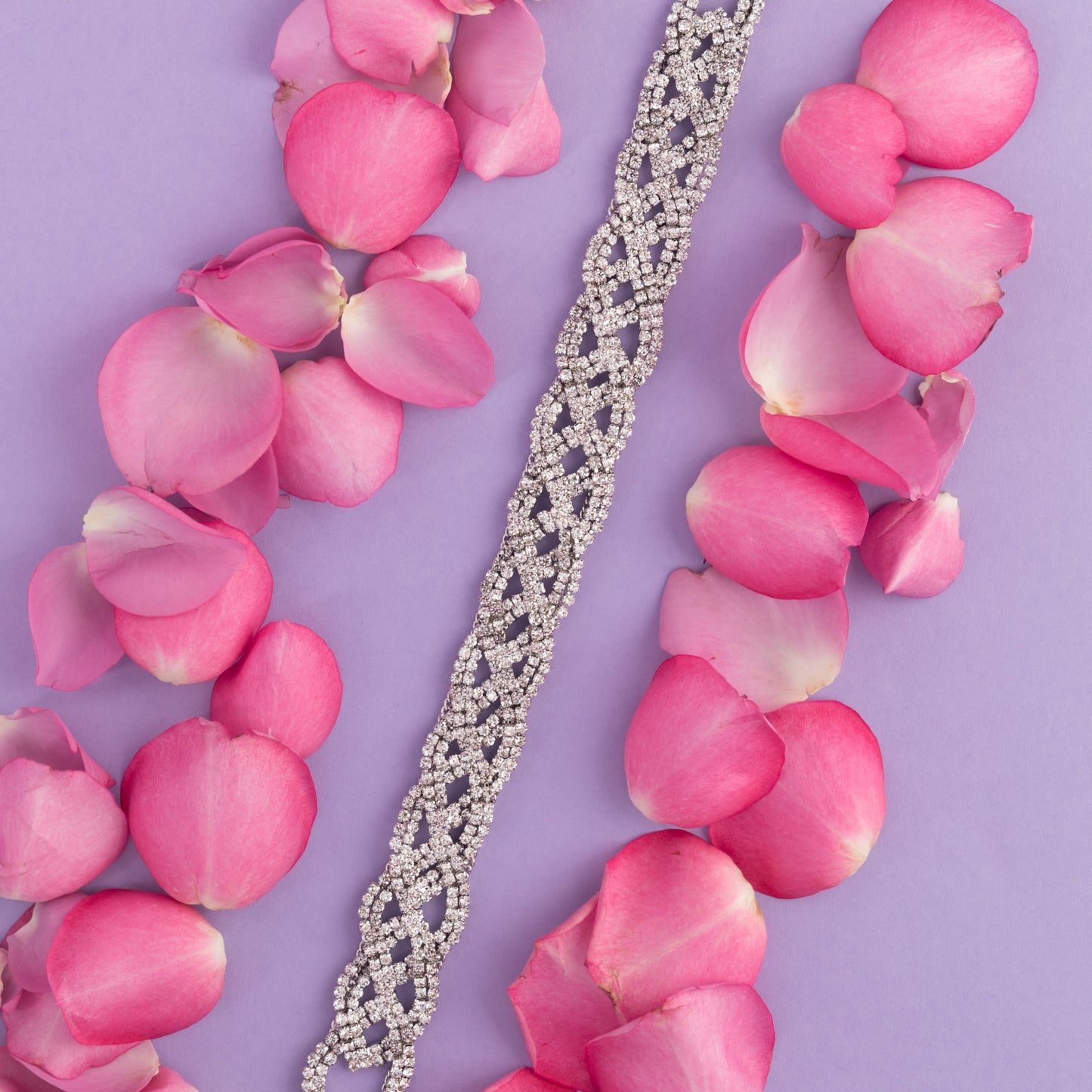Crystal Braid Belt