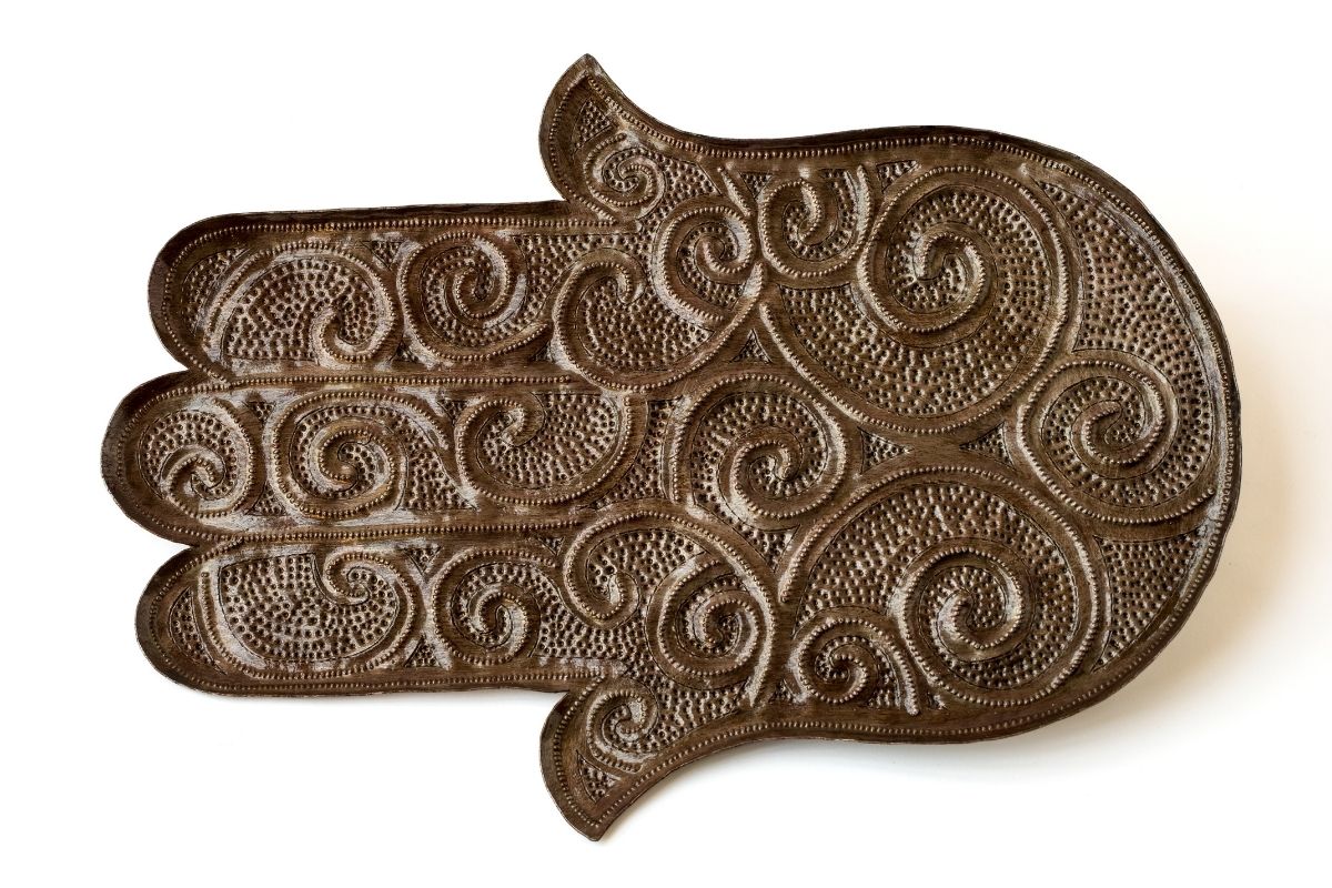 Hamsa Serving Tray