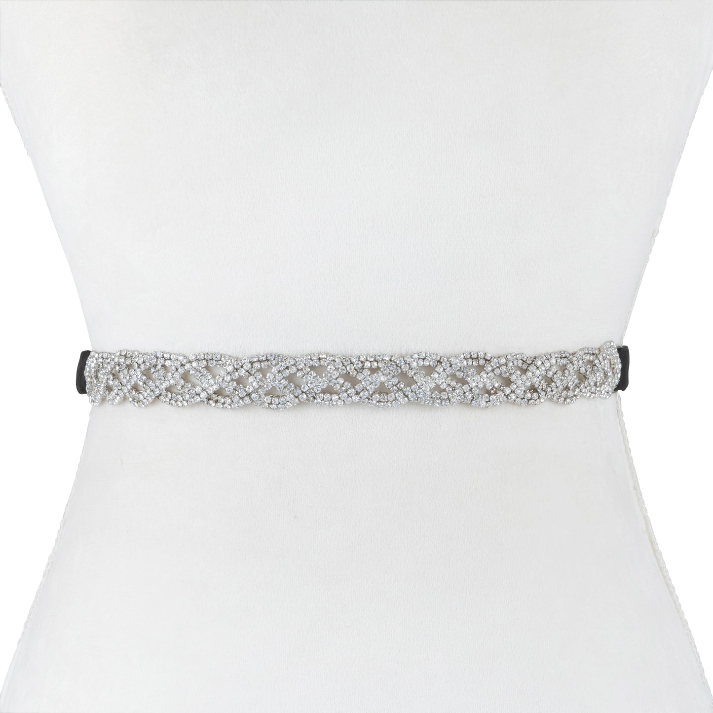 Crystal Braid Belt
